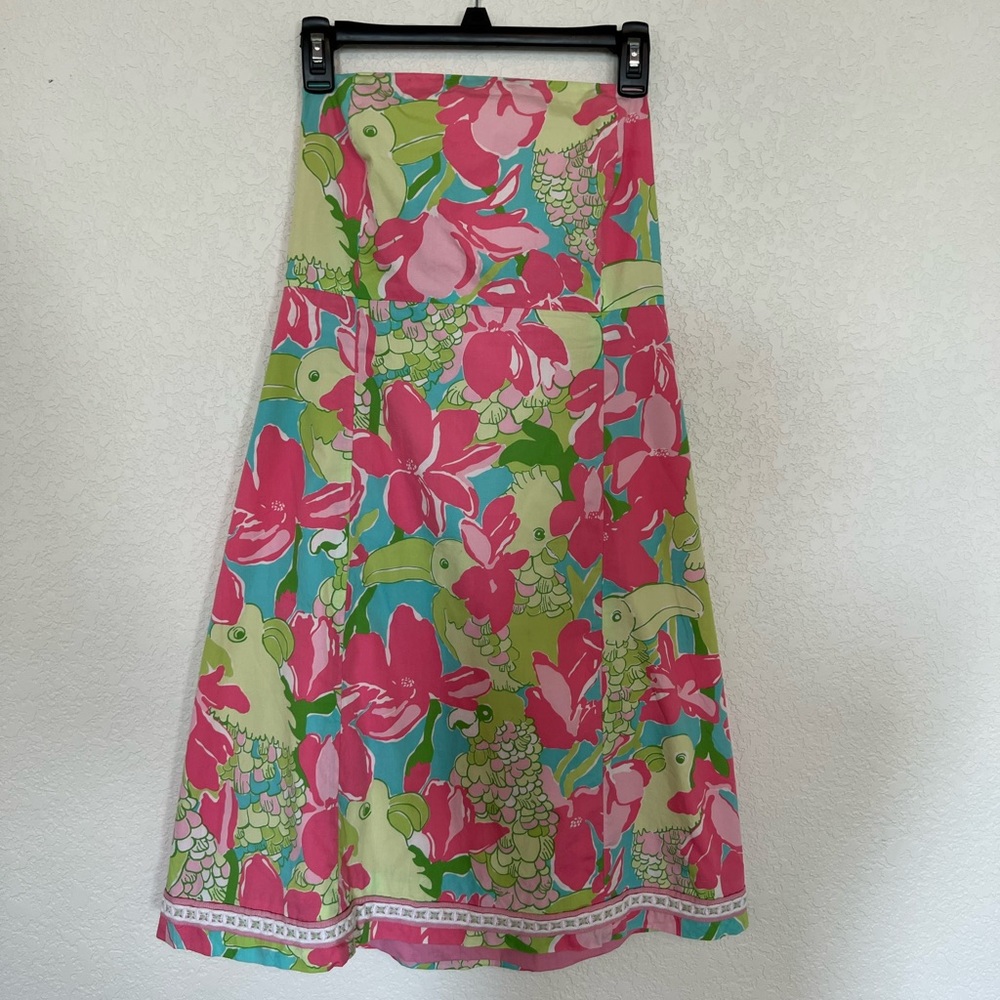 Strapless Lilly Pulitzer dress